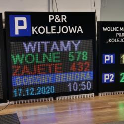 wyświetlacze parkingowe OP10